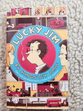 Lucky Jim Kingsley Amis Penguin Essentials Paperback Campus Satire 2012 Vintage
